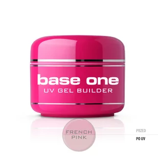 Silcare Base One French Pink żel budujący do paznokci 30g - Żele do paznokci - miniaturka - grafika 1
