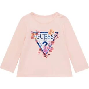 Guess Bluzka | Regular Fit - Bluzy dla dziewczynek - miniaturka - grafika 1