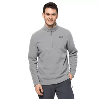 Kurtki męskie - Jack Wolfskin Bluza polarowa męska GECKO M Slate Grey 1709521_6046 - grafika 1