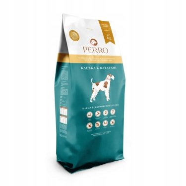 PERRO Kaczka z batatami - sucha karma dla psa - 12kg