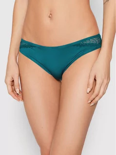 Majtki damskie - Calvin Klein Underwear Figi klasyczne 000QF5153E Zielony - grafika 1