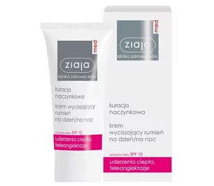 Ziaja MED Kuracja naczynkowa Krem wiciszający rumień 50ml - Kremy do twarzy - miniaturka - grafika 1