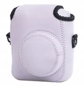 Paski, szelki, uprzęże foto - Miękki Futerał Etui Pokrowiec Case Osłona Neoprene Do Fujifilm Fuji Instax Mini 12 - Fioletowy - miniaturka - grafika 1