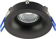 Oprawy, klosze i abażury - TK Lighting Eye IP44 oprawa sufitowa do zabudowy czarna 3501 TK3501 - miniaturka - grafika 1