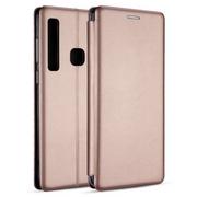 Etui i futerały do telefonów - Samsung No name Etui Book Magnetic A30 różowo-złoty/rose gold A20 A205 - miniaturka - grafika 1