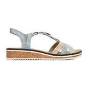 Sandały damskie - Sandały Rieker CEO-V36G4-40 - miniaturka - grafika 1