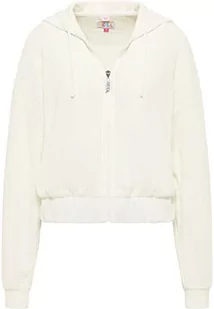 IZIA Damska bluza z kapturem, wełniana biel, L, biały (wollweiss), L - Bluzy damskie - miniaturka - grafika 1