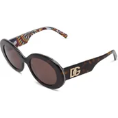 Okulary przeciwsłoneczne - Dolce & Gabbana Okulary przeciwsłoneczne DG4448 - miniaturka - grafika 1