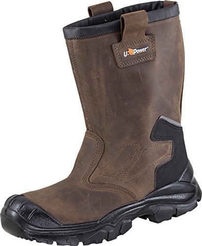 U-Power Alaska UK S3 CI SRC buty ochronne, brązowy - Negro - 40 EU