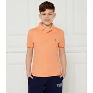 Koszulki dla chłopców - POLO RALPH LAUREN Polo Slim Fit pique - miniaturka - grafika 1