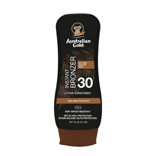Australian Gold SPF 30 Lotion - balsam do opalania z bronzerem Ochrona przeciwsłoneczna 237 ml - Balsamy i kremy do opalania - miniaturka - grafika 1