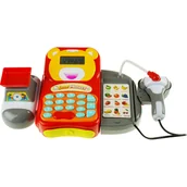 Zabawy w naśladowanie dorosłych - Kasa fiskalna i koszyk z zakupami - Zabawa w sklep 8343 8343 - miniaturka - grafika 1