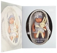 Lalki dla dziewczynek - Lalka bobas z akcesoriami. 35 centymetrów 32x39x13 - miniaturka - grafika 1