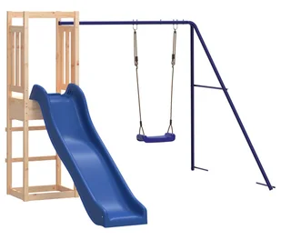 Ogrodowy plac zabaw ze zjeżdżalnią i huśtawką S0-N15 - Place zabaw Ogrodowy plac zabaw ze zjeżdżalnią i huśtawką S0-N15 - Place zabaw - miniaturka - grafika 1