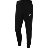 Spodnie sportowe męskie - Spodnie męskie Nike NSW Club Jogger FT czarne BV2679 010 - miniaturka - grafika 1