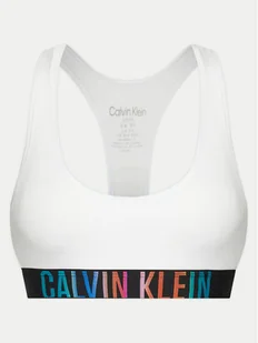 Calvin Klein Underwear Biustonosz top 000QF7831E Biały - Bielizna sportowa damska - miniaturka - grafika 1