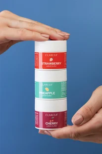 Claresa - Masełko Do Skórek Cherry 13g - Kremy i maski do rąk - miniaturka - grafika 5