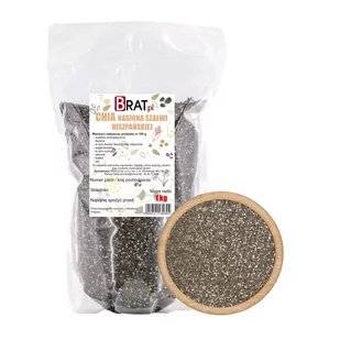 BRAT NASIONA CHIA 1 kg - BRAT - Orzechy i nasiona - miniaturka - grafika 1