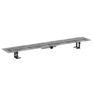 Odpływy liniowe - HANSGROHE 56172800 RainDrain Compact Komplet odpływowy prysznicowy 1200 do montażu płytkiego - miniaturka - grafika 1