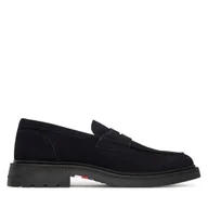 Mokasyny męskie - Mokasyny Tommy Hilfiger Comfort Lwt FM0FM05727 Granatowy - miniaturka - grafika 1