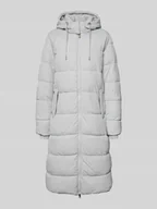 Płaszcze damskie - Płaszcz pikowany z wpuszczanymi kieszeniami - miniaturka - grafika 1