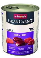 Mokra karma dla psów - Animonda Grancarno Adult Dog Wołowina + jagnięcina 800g - miniaturka - grafika 1