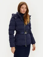 Kurtki damskie - Elisabetta Franchi Kurtka przejściowa PI-70D-46E2-V300 Granatowy Regular Fit - miniaturka - grafika 1