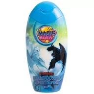 Kosmetyki kąpielowe dla dzieci - Szampon i odżywka do włosów dla dzieci 2w1/ EP Line Magic Bath Dragons Shampoo & Conditioner (200 ml) - miniaturka - grafika 1