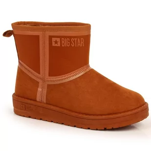 Śniegowce na platformie Big Star W INT1751A camel brązowe - Śniegowce damskie - miniaturka - grafika 1