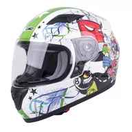 Kaski motocyklowe - W-TEC KASK MOTO DZIECIĘCY INTEGRALNY R M(49-50) 15310-M - miniaturka - grafika 1