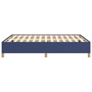 Lumarko Rama łóżka, niebieska, 140 x 200 cm, obita tkaniną - Łóżka - miniaturka - grafika 7
