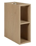 Szafki łazienkowe - Wisząca wąska szafka łazienkowa jasny dąb D1-C99 - miniaturka - grafika 1