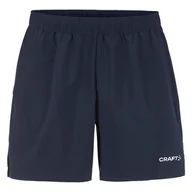 Spodenki męskie - Męskie Spodenki CRAFT ADV ESSENCE SHORTS M 1915951-396000 – Granatowy - miniaturka - grafika 1