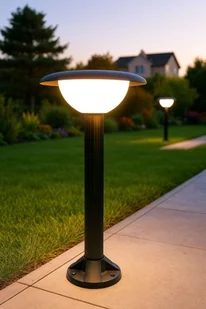 Febe H63 lampa stojąca ogrodowa 1xE27 czarna - Lampy ogrodowe - miniaturka - grafika 1