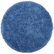 Dywany - Beliani Dywan Shaggy 140 cm niebieski CIDE - miniaturka - grafika 1