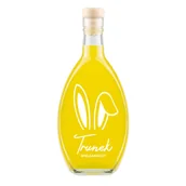 Domowy wyrób alkoholu - Butelka Elipsa 200Ml Z Wielkanocnym Nadrukiem - Uszy - miniaturka - grafika 1