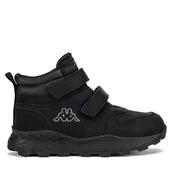Buty dla chłopców - Sneakersy Kappa AW24-3C007(CH) Czarny - miniaturka - grafika 1