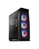 Obudowy komputerowe - Aerocool One Frost Midi-Tower, Tempered Glass - czarny - miniaturka - grafika 1