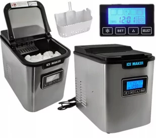 Domowa Kostkarka Do Lodu Wydajna 12kg na Dobę LCD D110 - Kostkarki do lodu - miniaturka - grafika 1