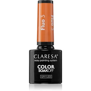 Claresa Lakier Hybrydowy Fluo 3 5g - Lakiery hybrydowe - miniaturka - grafika 1