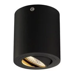 Spotline Lampa sufitowa LED TRILEDO kol czarny 113930) SLV - Lampy sufitowe - miniaturka - grafika 1