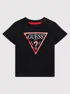 Koszulki dla chłopców - Guess T-Shirt N73I55 K8HM0 Czarny Regular Fit - miniaturka - grafika 1