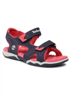 Timberland Sandały Adventure Seeker 2 Strap TB0A1AAS019 Granatowy - Buty dla dziewczynek - miniaturka - grafika 1