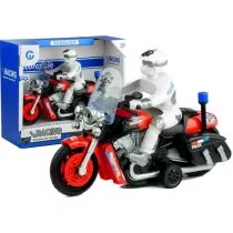 Motocykl Policyjny Ścigacz Świeci Gra Policja - Samochody i pojazdy dla dzieci - miniaturka - grafika 1
