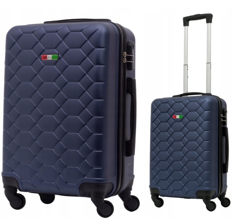 BAGIA WALIZKA KABINOWA PODROZNA BAGAZ PODRECZNY MALA 55X35X20 NA KOLKACH
