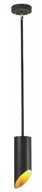 Lampy sufitowe - Pipe Black nowoczesna lampa wisząca Black P - miniaturka - grafika 1