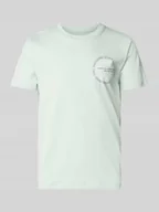 Koszulki męskie - T-shirt o kroju regular fit z dużym napisem z logo - miniaturka - grafika 1