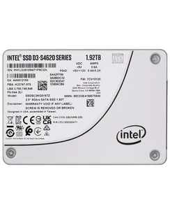 Dysk SSD Solidigm Intel S4620 1.92TB SATA 2.5 SSDSC2KG019TZ01 DWPD up to 4 - Dyski serwerowe - miniaturka - grafika 1