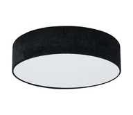 Lampy sufitowe - Duolla - LED Plafon CORTINA LED/26W/230V śr. 30 cm 4000K czarny - miniaturka - grafika 1