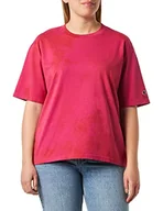 Koszulki i topy damskie - Champion T-shirt damski, fuksja (Fpl), L - miniaturka - grafika 1